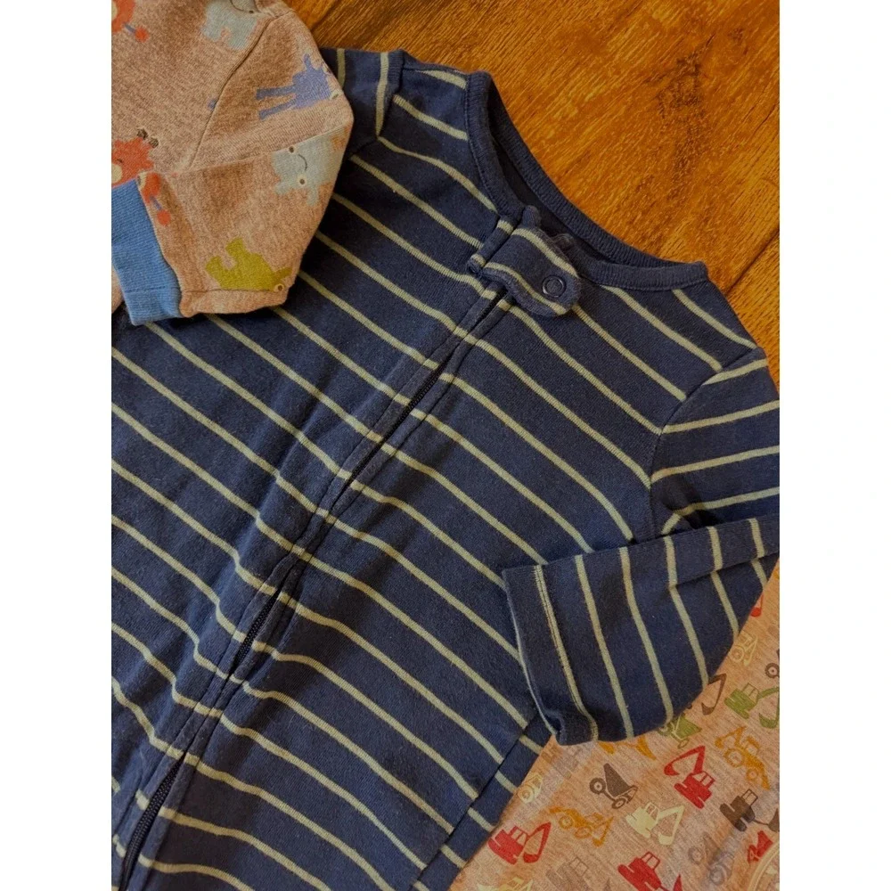 Baby Boy 0/3 Months Footed Sleepers Outfits‎ Zipper Pajamas Clothes Lot Monsters